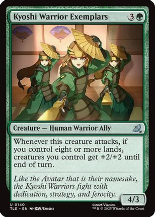 Kyoshi Warrior Exemplars [Avatar: The Last Airbender: Eternal-Legal] Foil