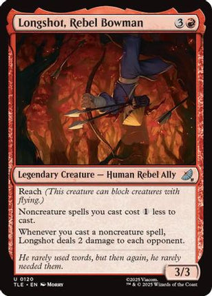 Longshot, Rebel Bowman [Avatar: The Last Airbender: Eternal-Legal] Foil