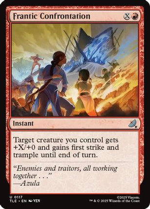 Frantic Confrontation [Avatar: The Last Airbender: Eternal-Legal] Foil