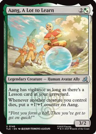 Aang, A Lot to Learn [Avatar: The Last Airbender: Eternal-Legal] Foil