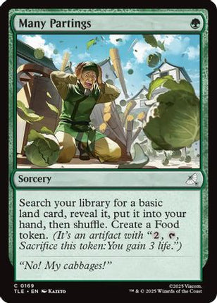 Many Partings [Avatar: The Last Airbender: Eternal-Legal] Foil