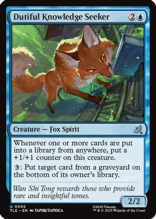 Dutiful Knowledge Seeker [Avatar: The Last Airbender: Eternal-Legal] Foil