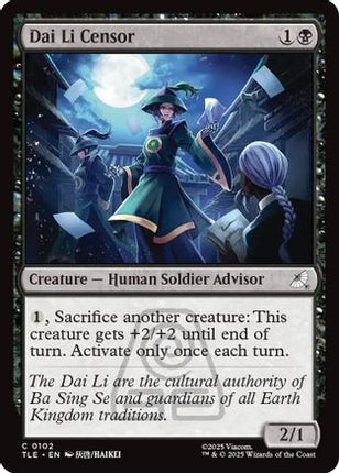 Dai Li Censor [Avatar: The Last Airbender: Eternal-Legal] Foil