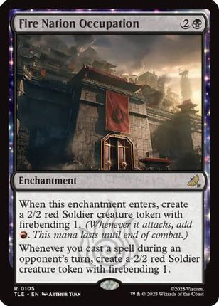 Fire Nation Occupation [Avatar: The Last Airbender: Eternal-Legal] Foil
