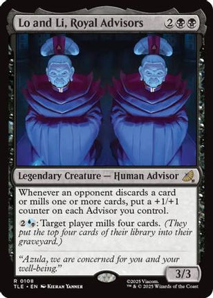 Lo and Li, Royal Advisors [Avatar: The Last Airbender: Eternal-Legal]