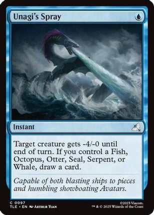 Unagi's Spray [Avatar: The Last Airbender: Eternal-Legal] Foil