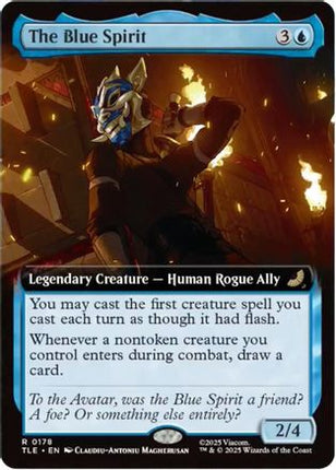 The Blue Spirit (Extended Art) [Avatar: The Last Airbender: Eternal-Legal] Foil