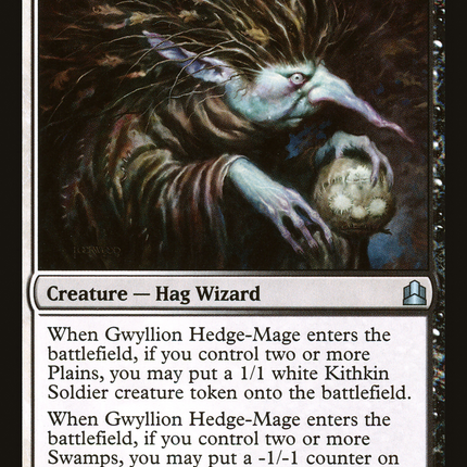 Gwyllion Hedge-Mage [Commander 2011]