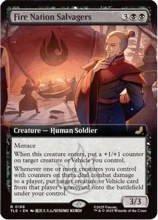 Fire Nation Salvagers (Extended Art) [Avatar: The Last Airbender: Eternal-Legal] Foil