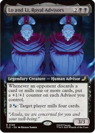 Lo and Li, Royal Advisors (Extended Art) [Avatar: The Last Airbender: Eternal-Legal] Foil