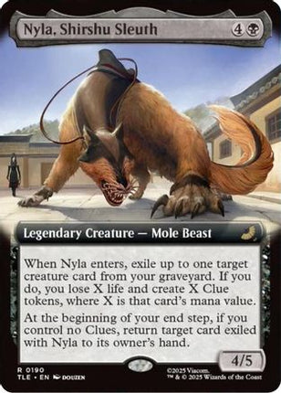 Nyla, Shirshu Sleuth (Extended Art) [Avatar: The Last Airbender: Eternal-Legal] Foil