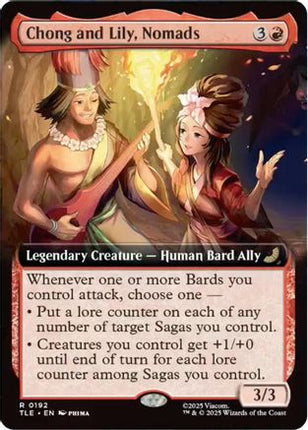 Chong and Lily, Nomads (Extended Art) [Avatar: The Last Airbender: Eternal-Legal] Foil