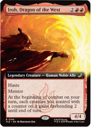 Iroh, Dragon of the West (Extended Art) [Avatar: The Last Airbender: Eternal-Legal] Foil