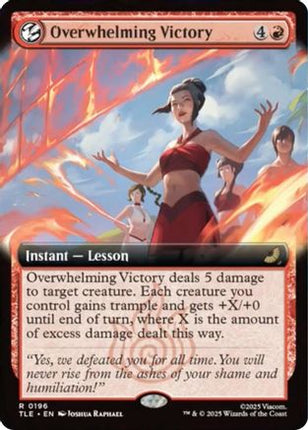 Overwhelming Victory (Extended Art) [Avatar: The Last Airbender: Eternal-Legal] Foil