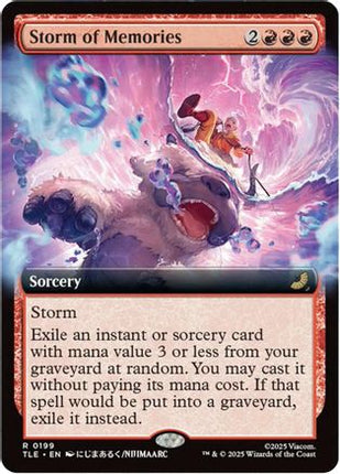 Storm of Memories (Extended Art) [Avatar: The Last Airbender: Eternal-Legal] Foil