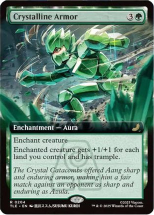 Crystalline Armor (Extended Art) [Avatar: The Last Airbender: Eternal-Legal] Foil