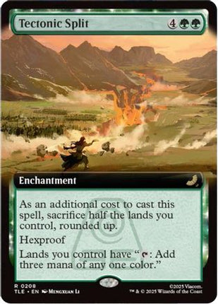 Tectonic Split (Extended Art) [Avatar: The Last Airbender: Eternal-Legal] Foil