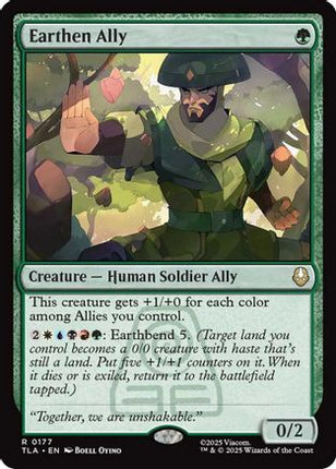 Earthen Ally [Avatar: The Last Airbender] Foil