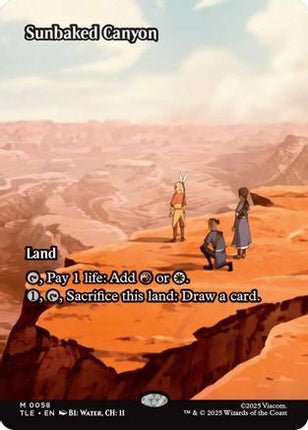 Sunbaked Canyon (Borderless) [Avatar: The Last Airbender: Eternal-Legal] Foil