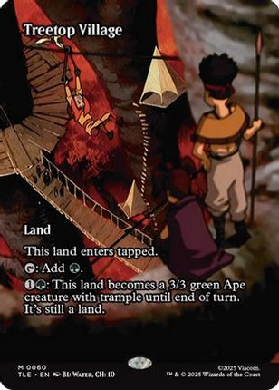 Treetop Village (Borderless) [Avatar: The Last Airbender: Eternal-Legal] Foil