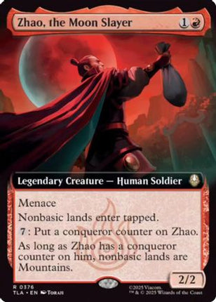 Zhao, the Moon Slayer (Extended Art) [Avatar: The Last Airbender] Foil