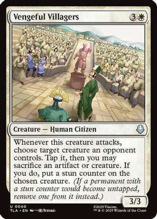 Vengeful Villagers [Avatar: The Last Airbender] Foil