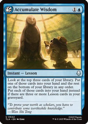 Accumulate Wisdom [Avatar: The Last Airbender] Foil