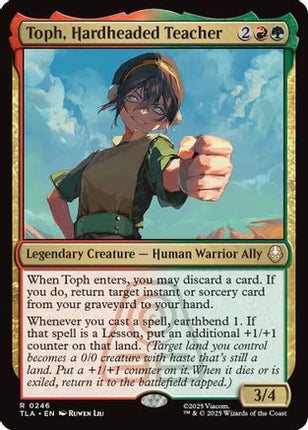 Toph, Hardheaded Teacher [Avatar: The Last Airbender] Foil