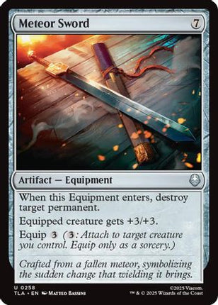 Meteor Sword [Avatar: The Last Airbender] Foil