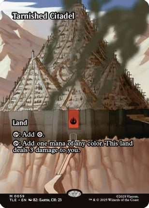 Tarnished Citadel (Borderless) [Avatar: The Last Airbender: Eternal-Legal] Foil