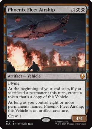 Phoenix Fleet Airship [Avatar: The Last Airbender] Foil