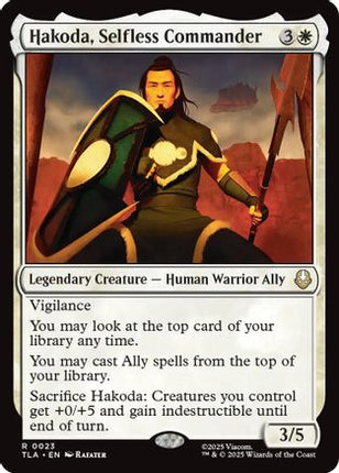 Hakoda, Selfless Commander [Avatar: The Last Airbender] Foil