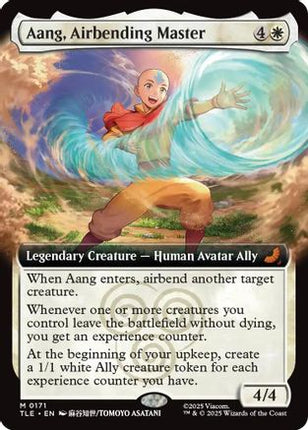 Aang, Airbending Master (Extended Art) [Avatar: The Last Airbender: Eternal-Legal] Foil