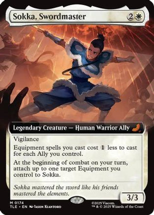 Sokka, Swordmaster (Extended Art) [Avatar: The Last Airbender: Eternal-Legal] Foil