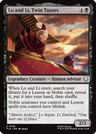 Lo and Li, Twin Tutors [Avatar: The Last Airbender] Foil