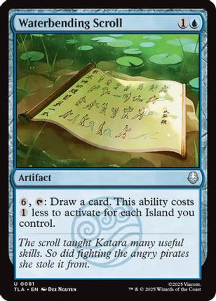 Waterbending Scroll [Avatar: The Last Airbender] Foil