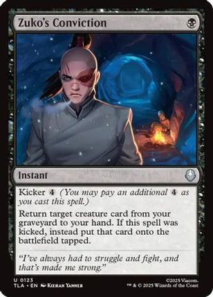Zuko's Conviction [Avatar: The Last Airbender] Foil