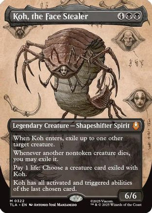 Koh, the Face Stealer (Borderless) [Avatar: The Last Airbender] Foil