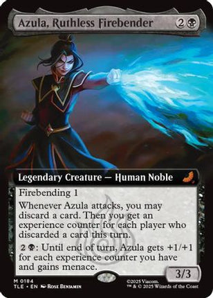 Azula, Ruthless Firebender (Extended Art) [Avatar: The Last Airbender: Eternal-Legal] Foil