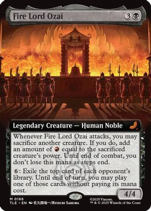 Fire Lord Ozai (Extended Art) [Avatar: The Last Airbender: Eternal-Legal] Foil