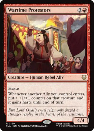 Wartime Protestors [Avatar: The Last Airbender] Foil