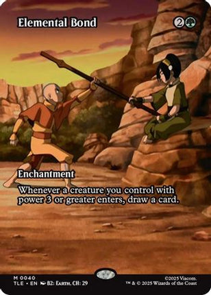 Elemental Bond (Borderless) [Avatar: The Last Airbender: Eternal-Legal] Foil