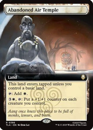 Abandoned Air Temple (Extended Art) [Avatar: The Last Airbender] Foil