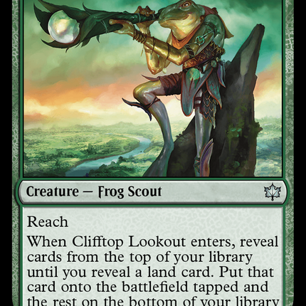 Clifftop Lookout [Bloomburrow] Foil