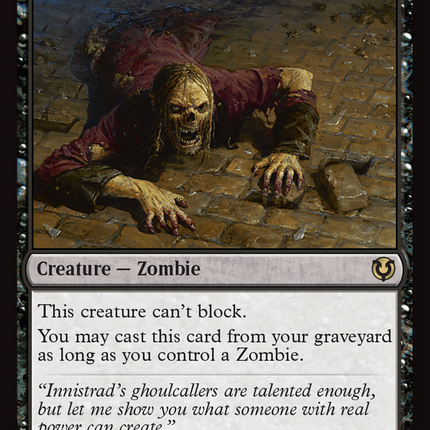 Gravecrawler [Innistrad Remastered] Foil