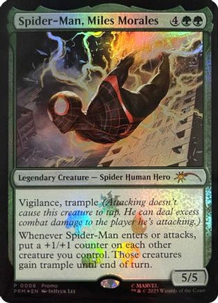 Spider-Man, Miles Morales [Unique and Miscellaneous Promos] Foil
