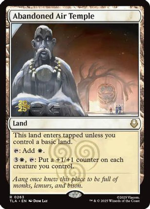 Abandoned Air Temple [Prerelease Cards] Foil