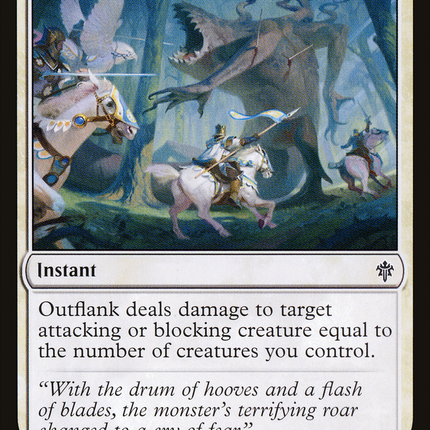 Outflank [Throne of Eldraine]