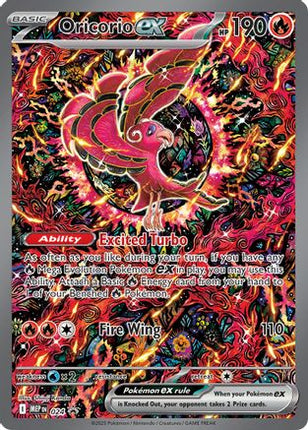 Oricorio ex - 024 - 24/null [ME: Mega Evolution Promo] Holofoil