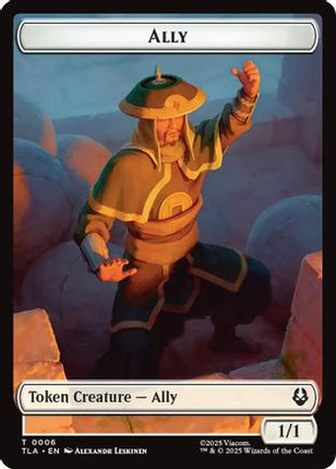 Ally (0006) // Clue (0017) Double-Sided Token [Avatar: The Last Airbender] Foil